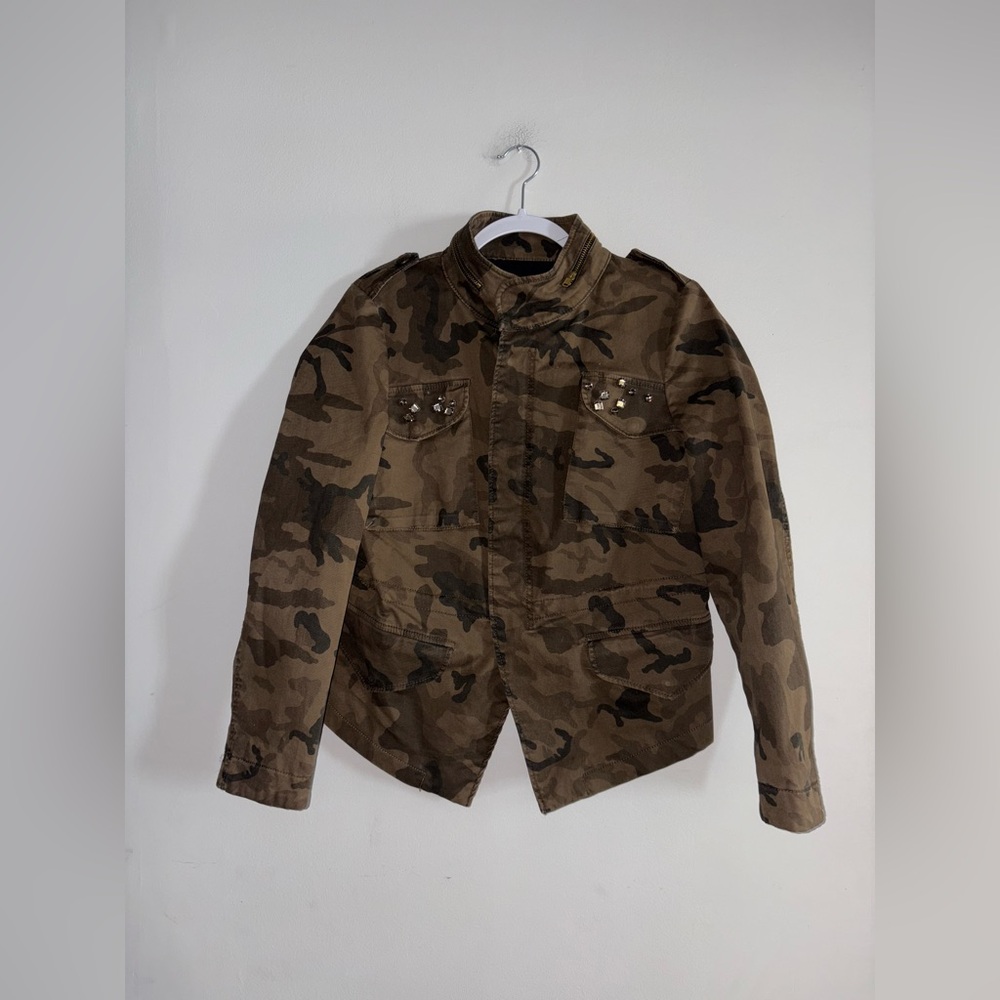 Zara | Green Camo Jacket